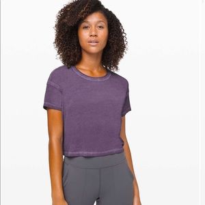 Lululemon Cates Crop Tee *Fade